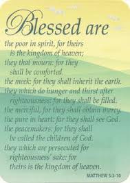 beatitudes